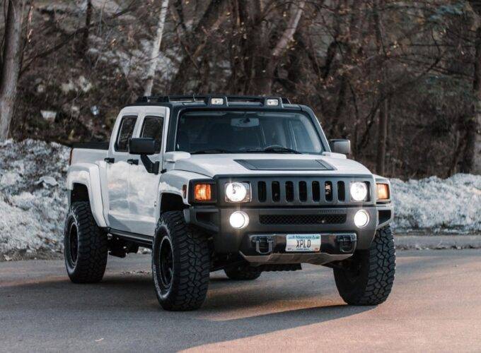 The rare 2010 Hummer H3T Alpha