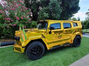 Golden Dartz Prombron Aladeen Edition from "The Dictator" is for sale