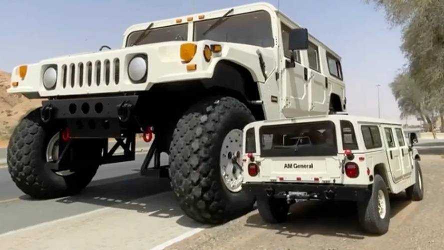 largest Hummer H1 in the world