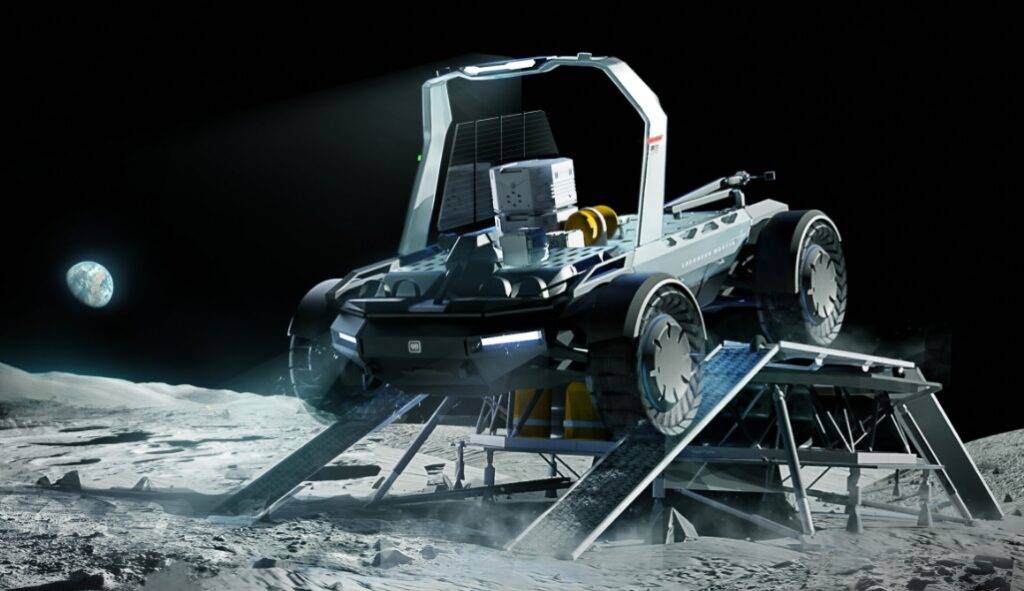 NASA could use the electric Hummer to explore the Moon