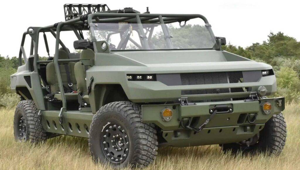 Electric Hummer Designed for Military Use