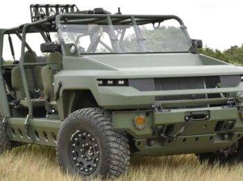 Electric Hummer Designed for Military Use